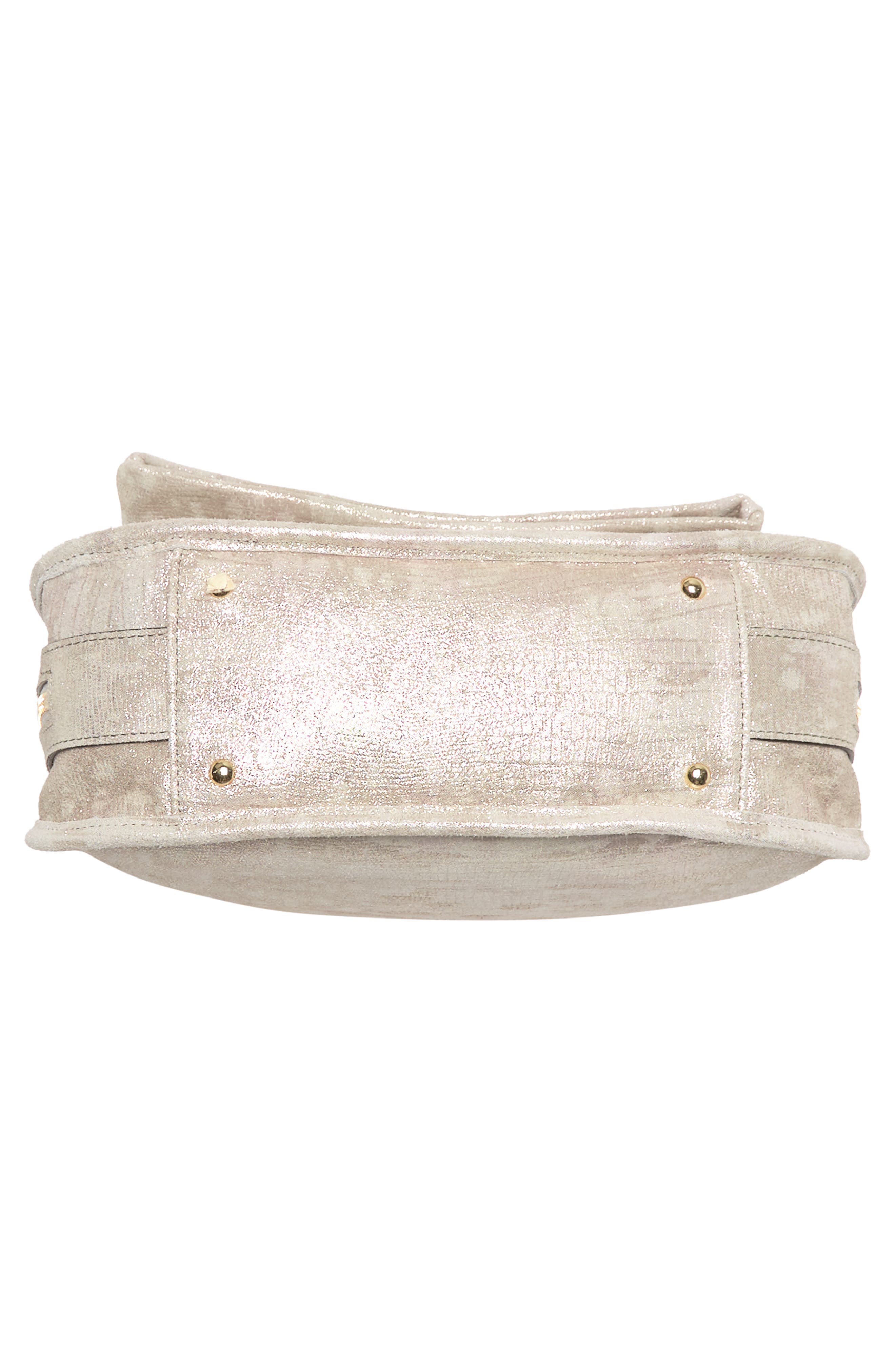 KESTENBERG Astor Place Saddle Bag, Alternate, color, METALLIC LIZARD