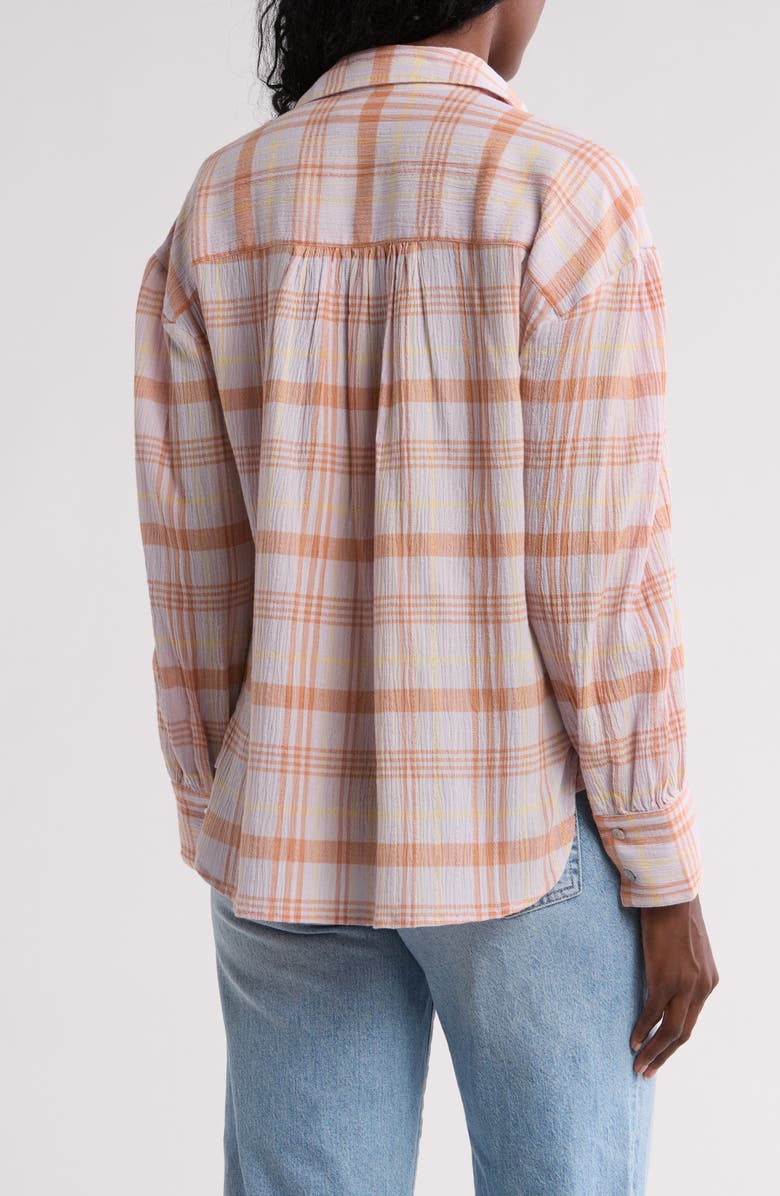 Faherty Olli Check Shirt, Alternate, color, Aroma Plaid