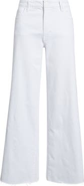 KUT from the Kloth Meg Fab Ab Raw Hem High Waist Wide Leg Jeans