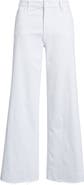 KUT from the Kloth Meg Fab Ab Raw Hem High Waist Wide Leg Jeans