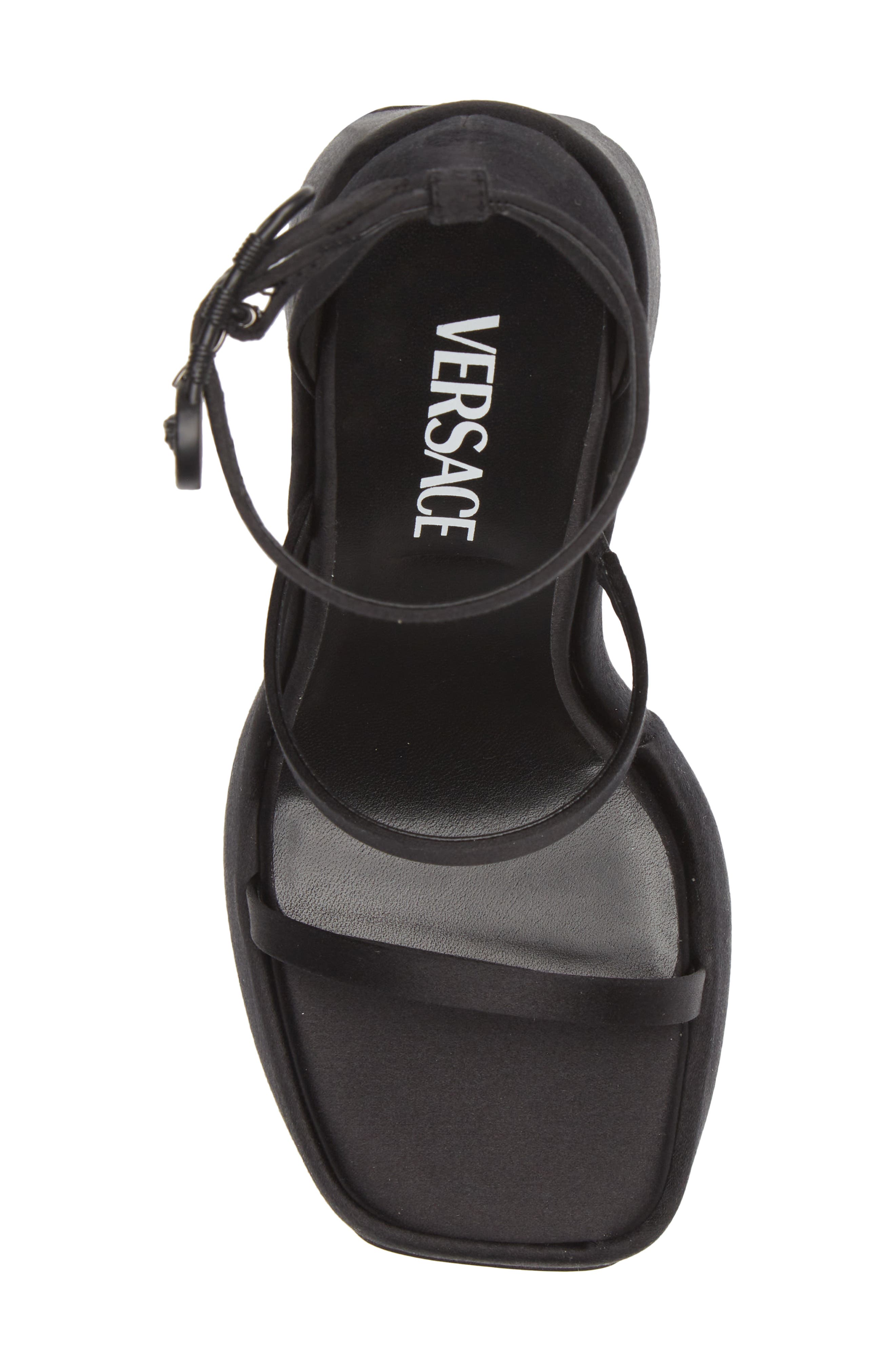 Versace Tri-Platform Sandal, Alternate, color, 