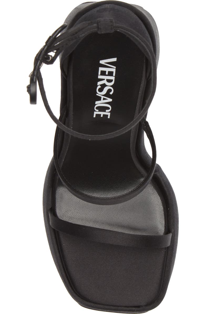 Versace Tri-Platform Sandal, Alternate, color,