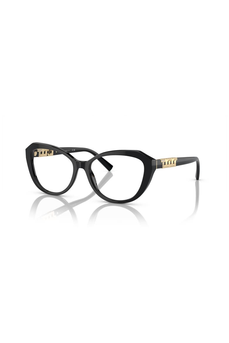 54mm Cat Eye optical glasses, Main, color, Black
