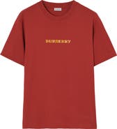 Burberry Heritage Logo Cotton T-shirt