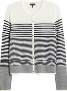rag & bone Daisy Stripe Cotton Blend Cardigan