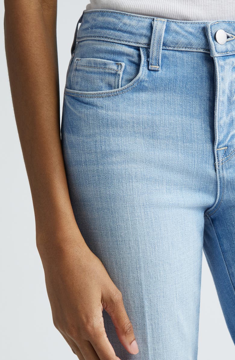 L'AGENCE Selma Sleek High Waist Bootcut Jeans, Alternate, color, Bayview