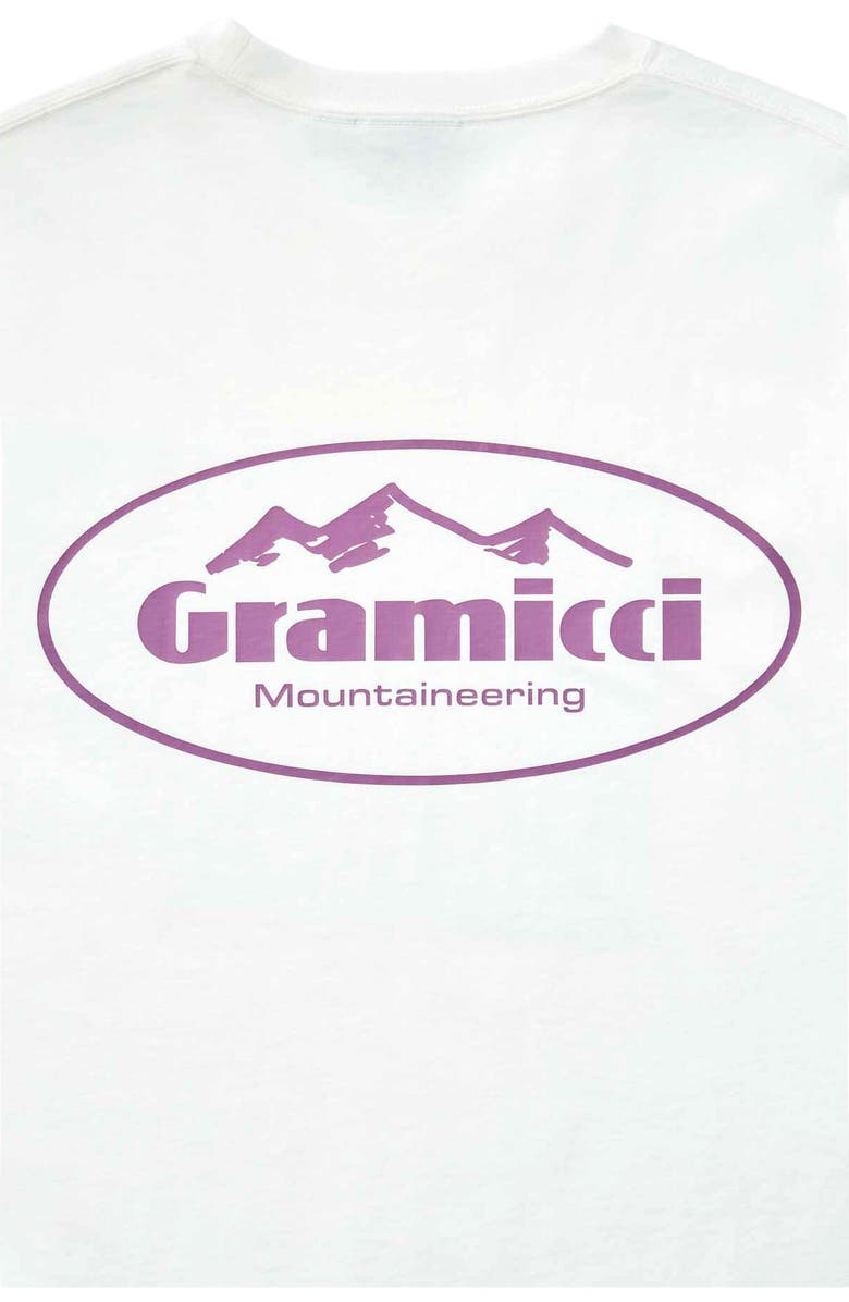 Gramicci Mountaineering Graphic Sweatshirt, Alternate, color, White