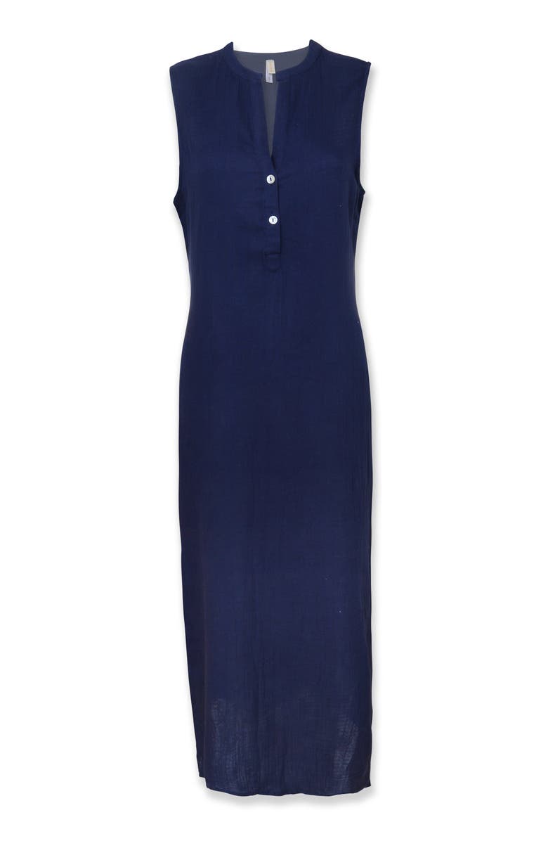 HELEN JON Island Midi Tunic, Alternate, color, Navy