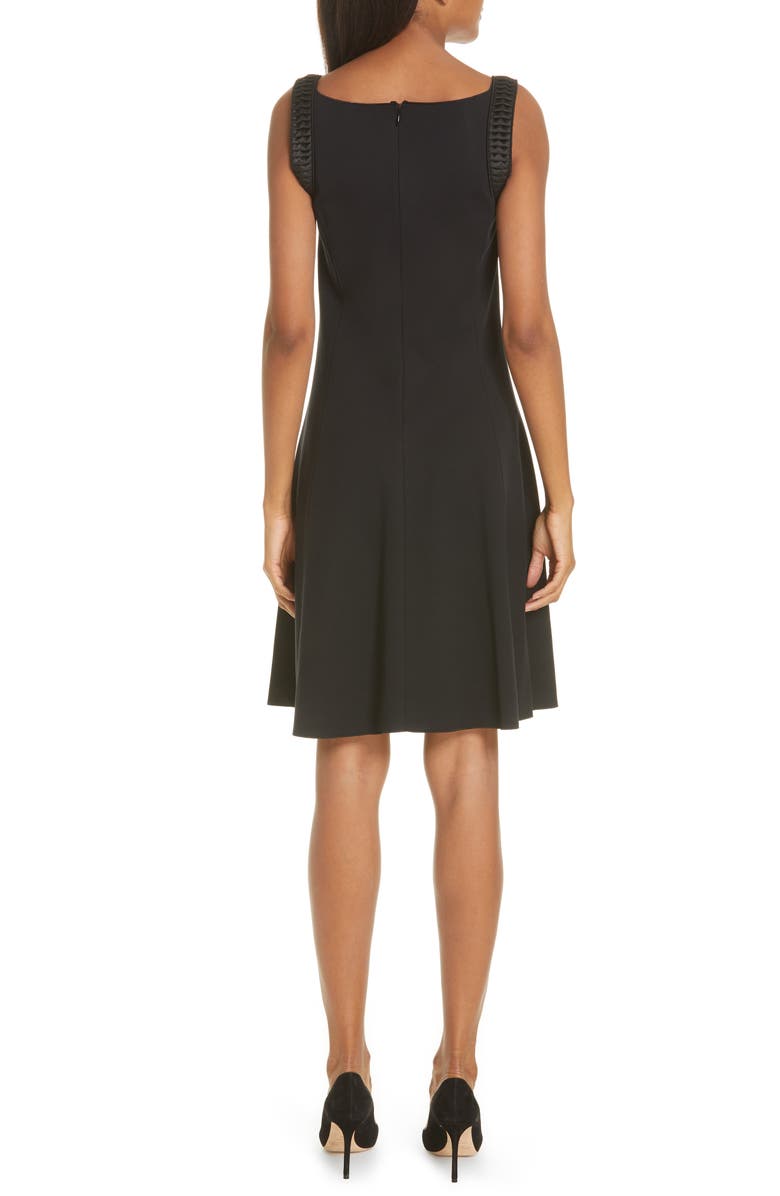 Emporio Armani Stretch Jacquard Dress, Alternate, color, 