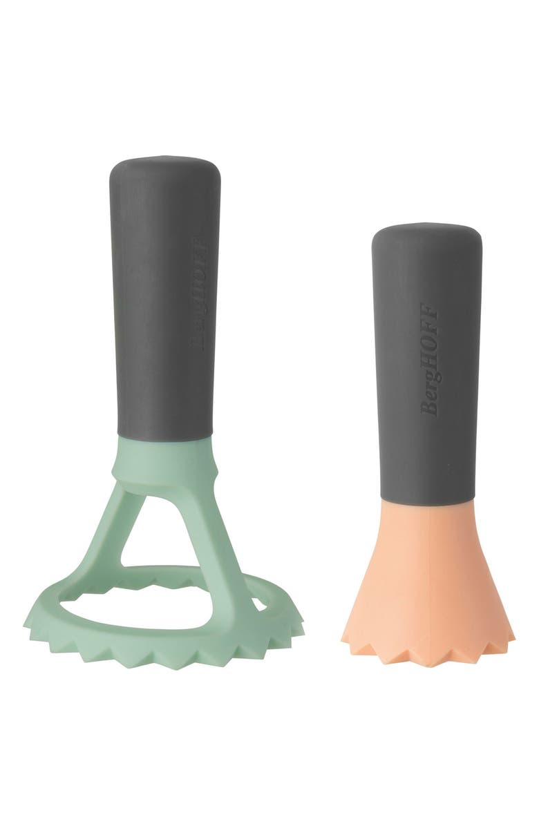 BergHOFF Leo 2-Piece Ravioli Stamps, Main, color, Green/ Black/ Terracotta