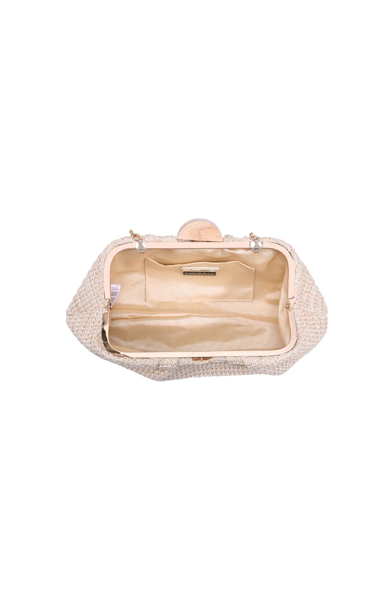 Dorothea Clutch, Alternate, color, Natural