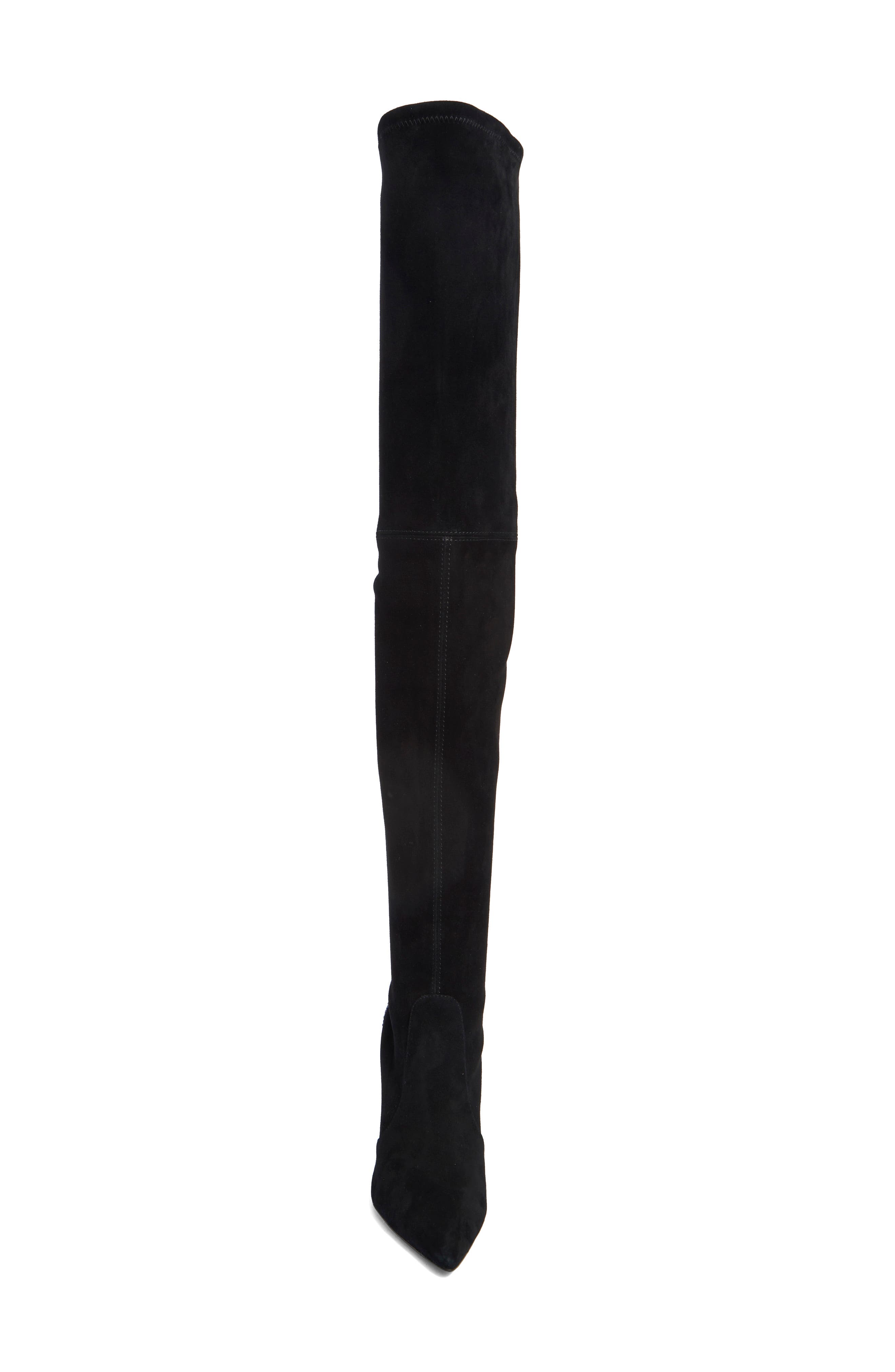 Ultrastrt Royle 100 Leather Over the Knee Boot, Alternate, color, BLACK/ GRAPHITE