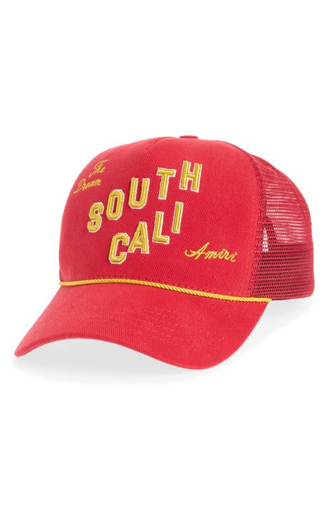 Embroidered South Cali Rope Trucker Hat