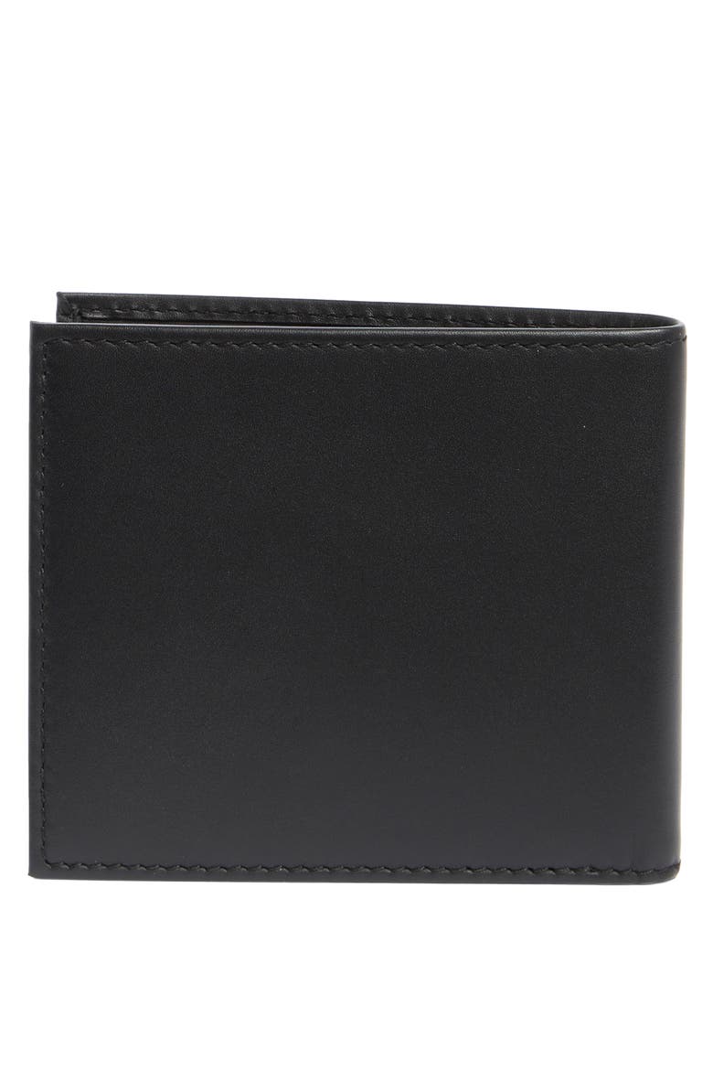 Randy Leather Bifold Wallet, Alternate, color, BLACK