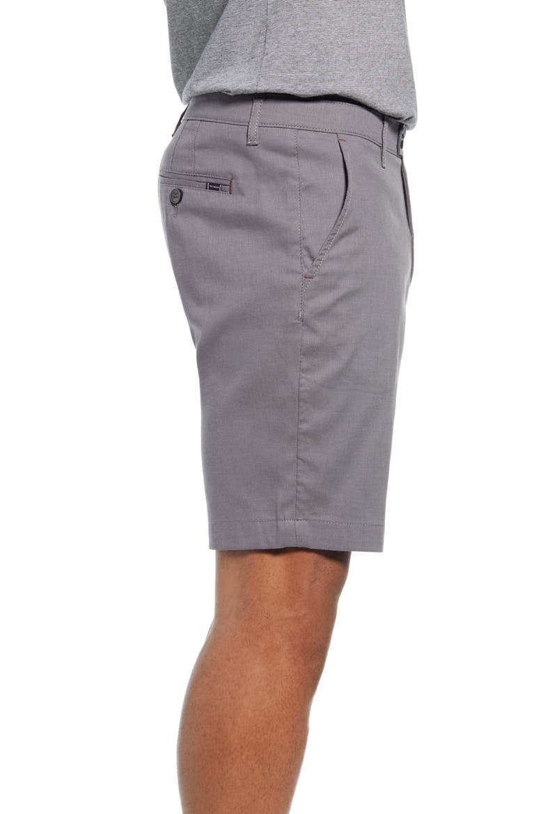 Cortrom Slim Fit Shorts, Alternate, color, LIGHT GREY