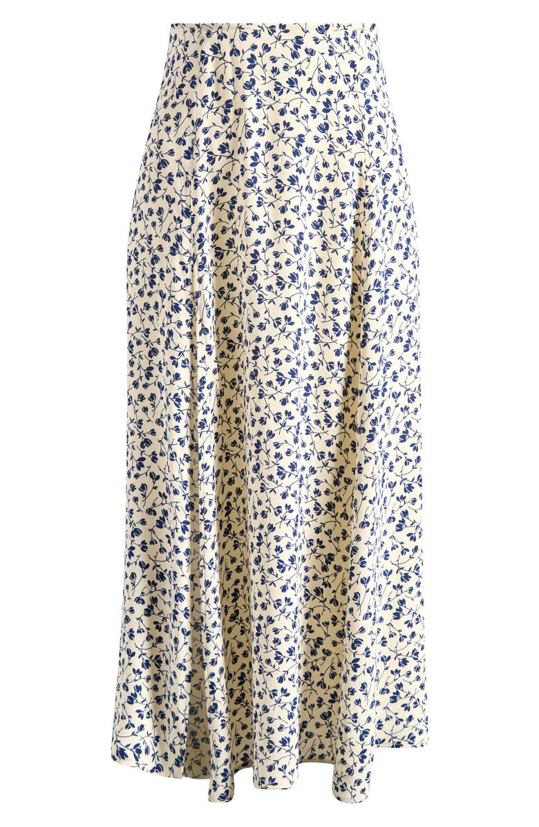 Reformation Zoe Floral Midi Skirt, Main, color, 