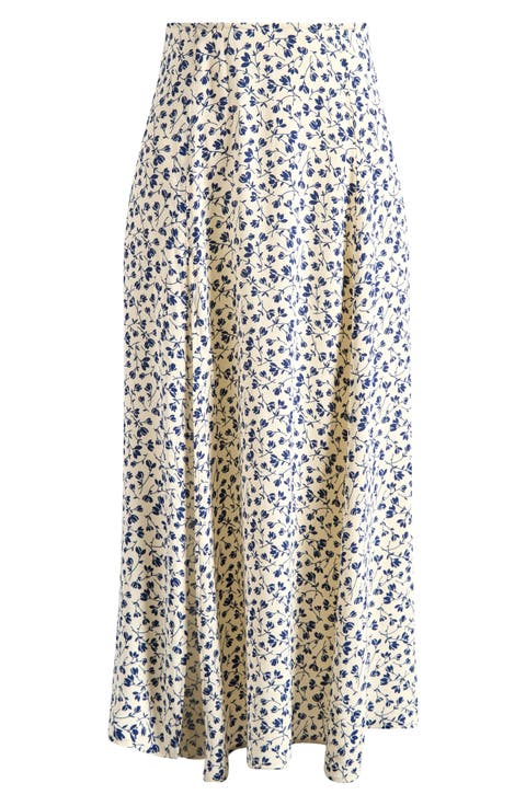 Zoe Floral Midi Skirt