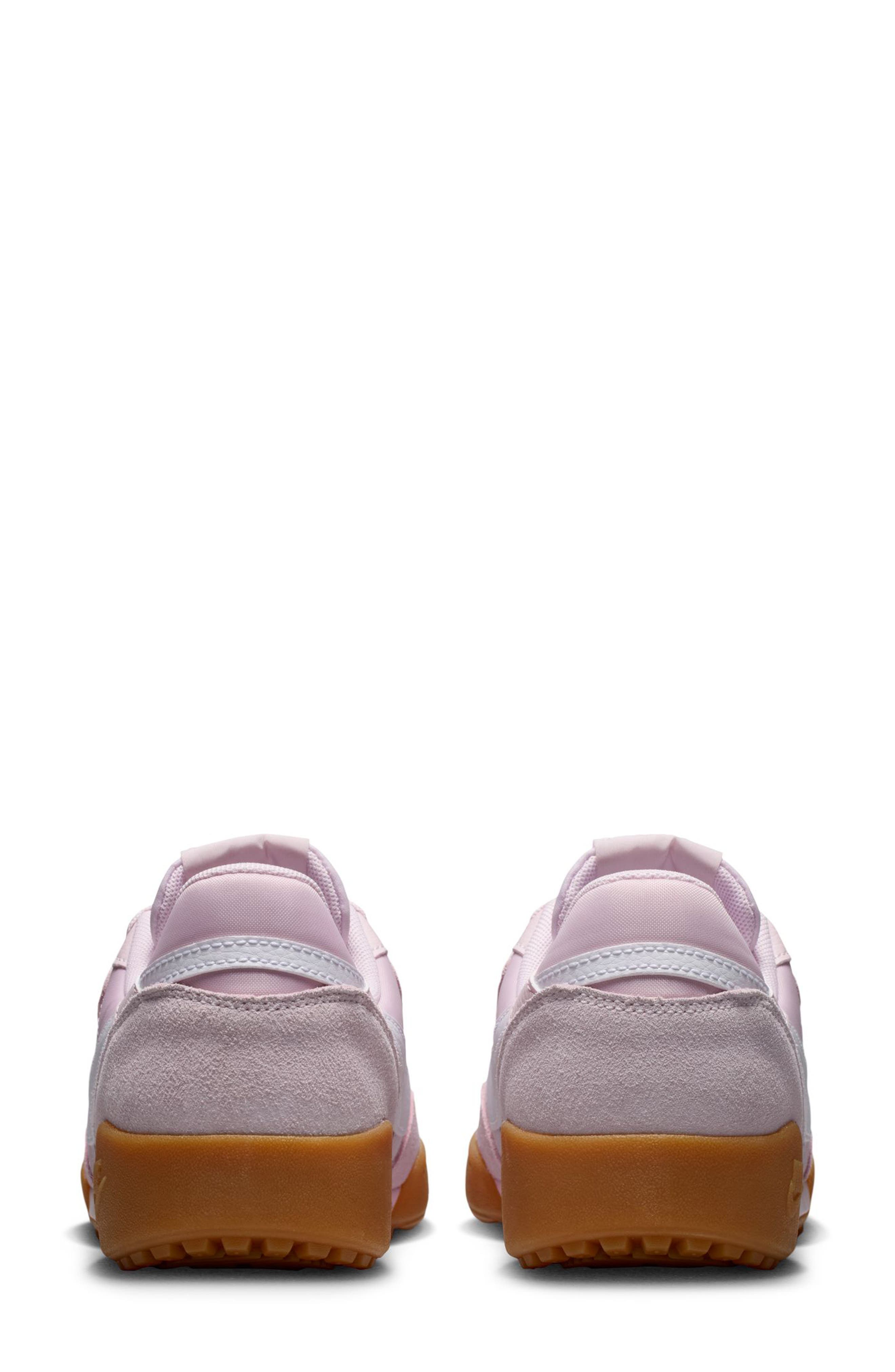 Terra Manta Suede Low Top Sneaker, Alternate, color, BLEACHED LILAC/ WHITE/ BROWN