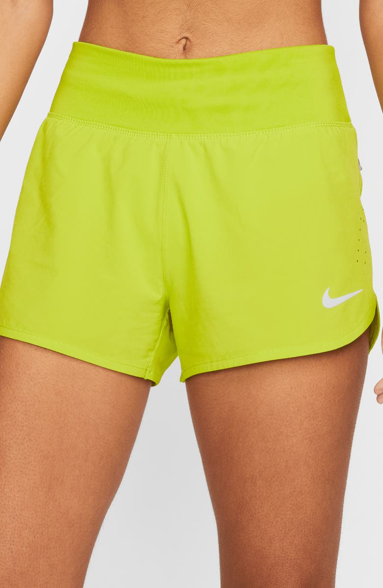Nike Eclipse High Waist Running Shorts, Alternate, color, 