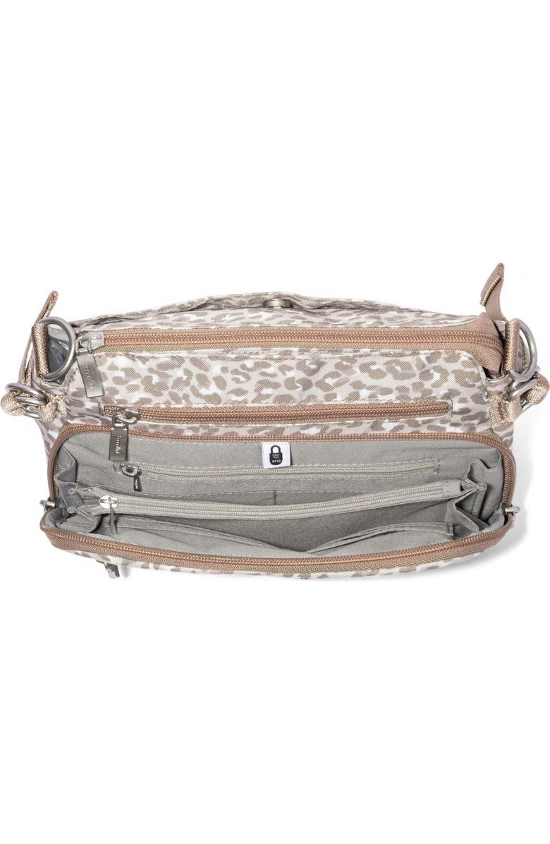 BAGGALLINI Marais Crossbody Bag, Alternate, color, Mocha Cheetah Print