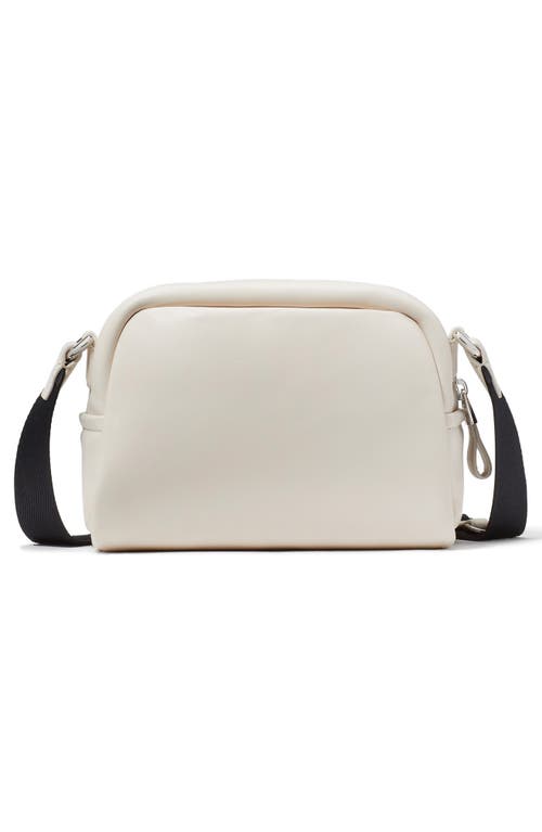 Kate Spade New York Puffed Small Leather Crossbody Bag In Sand
