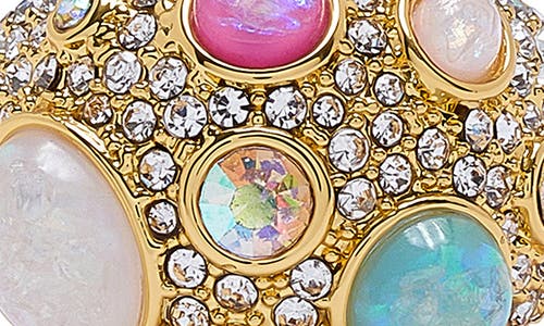 KURT GEIGER KURT GEIGER LONDON DOMED PAVÉ COCKTAIL RING