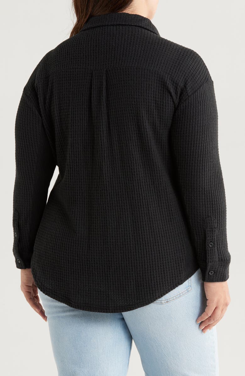 Lucky Brand Cloud Waffle Button-Up Shirt, Alternate, color,