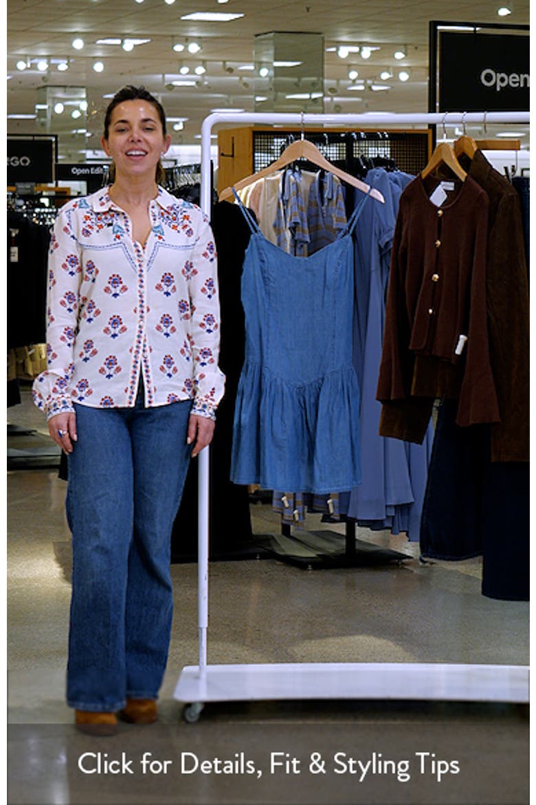 Cotton Chambray Minidress video