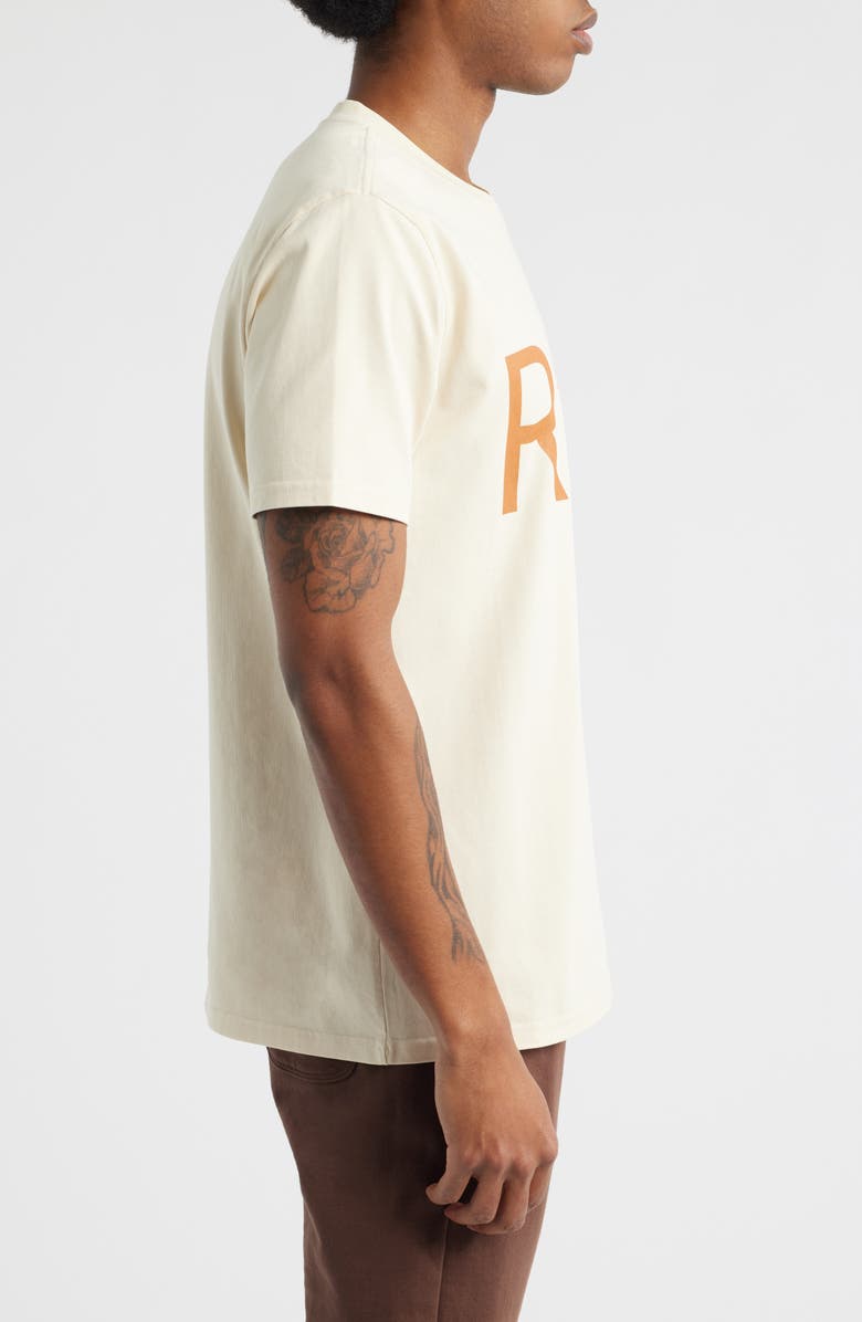 RtA Liam Regular Fit Logo Graphic T-Shirt, Alternate, color, Sand Desert