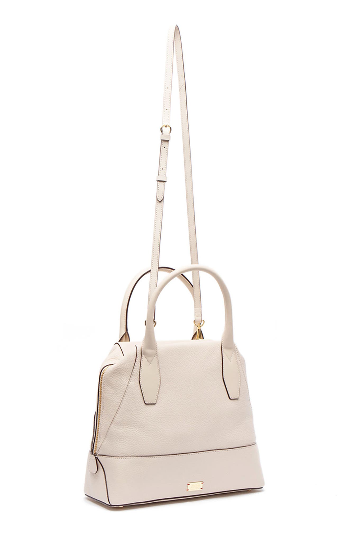 Frances Valentine Abby Leather Satchel, Alternate, color, 