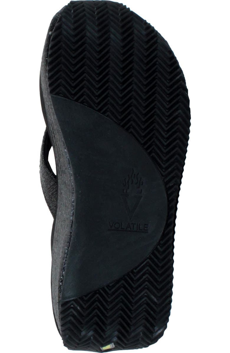 Volatile Bahama Platform Wedge Flip Flop, Alternate, color,