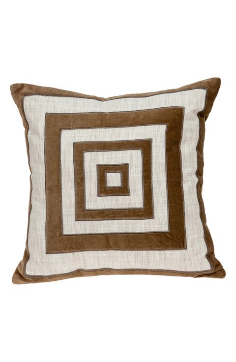 Lexa Cotton Velvet Throw Pillow