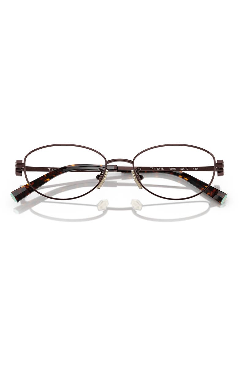 Tiffany & Co. 52mm Oval Optical Glasses, Alternate, color, 