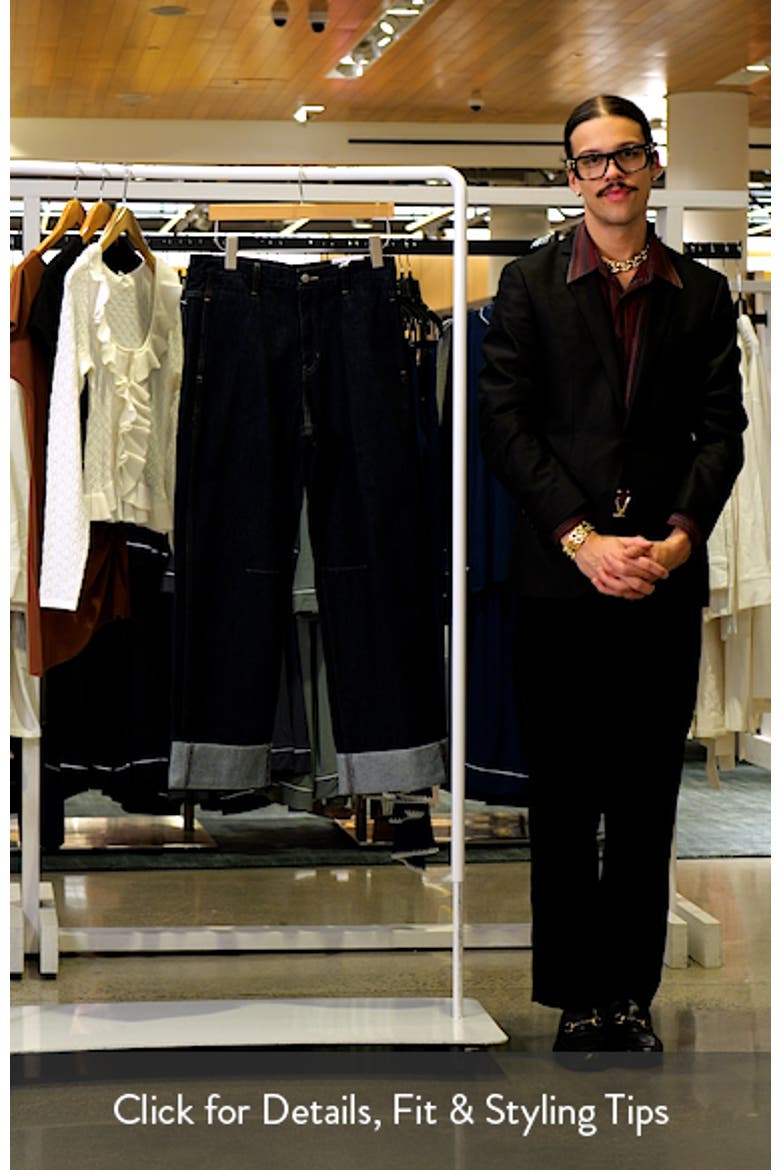 Mercer Cuffed High Waist Barrel Jeans video