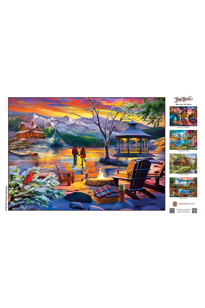 Frozen Harmony 1000 Piece Jigsaw Puzzle, Alternate, color, Multicolor