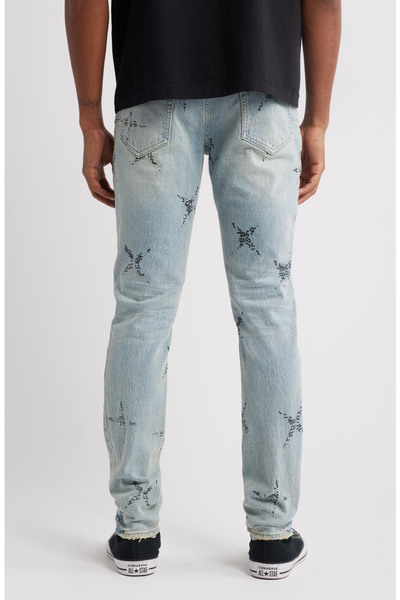 High Waist Raw Hem Skinny Jeans, Alternate, color, LIGHT INDIGO