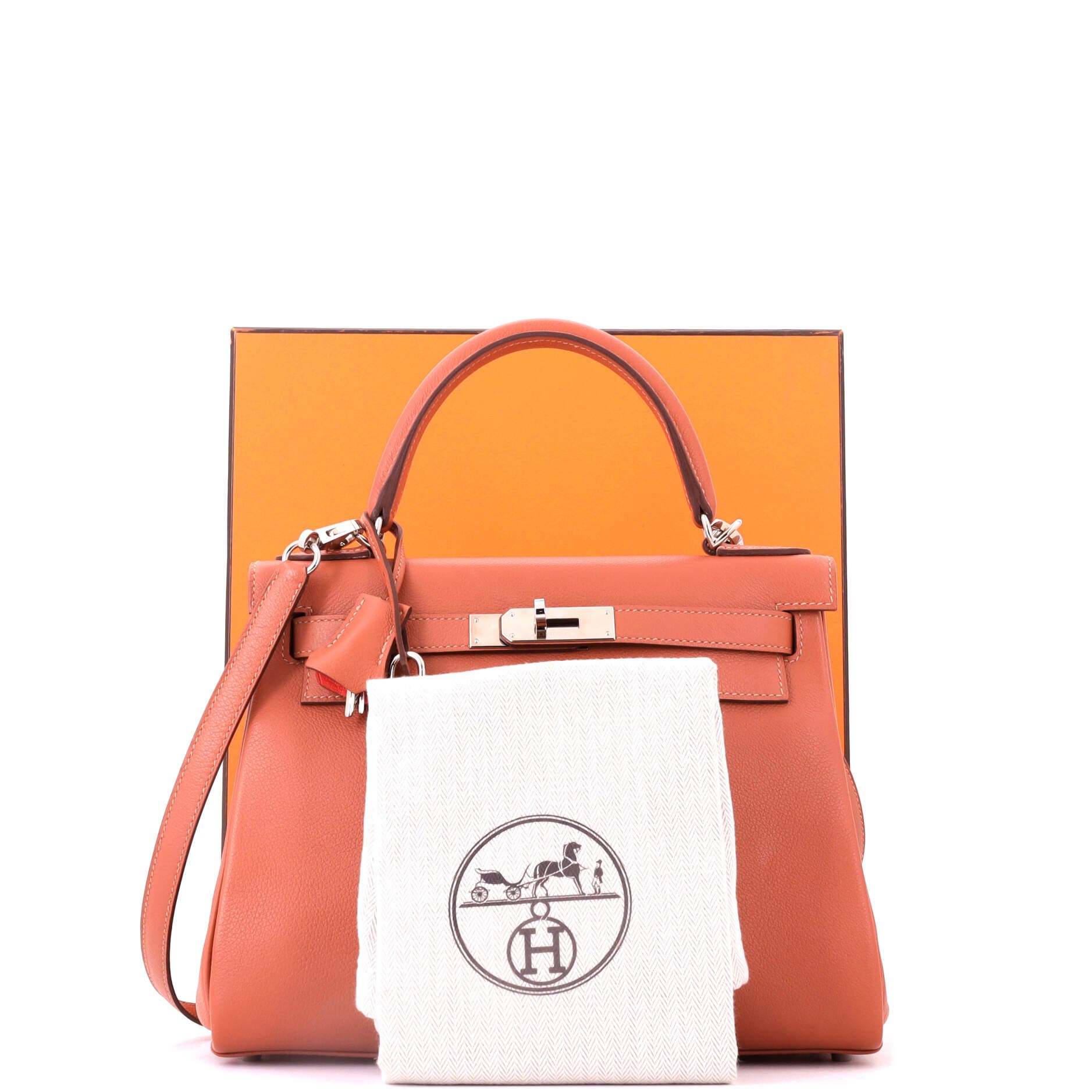 Kelly Handbag Verso Evercolor with Palladium Hardware 28, Alternate, color, Pink