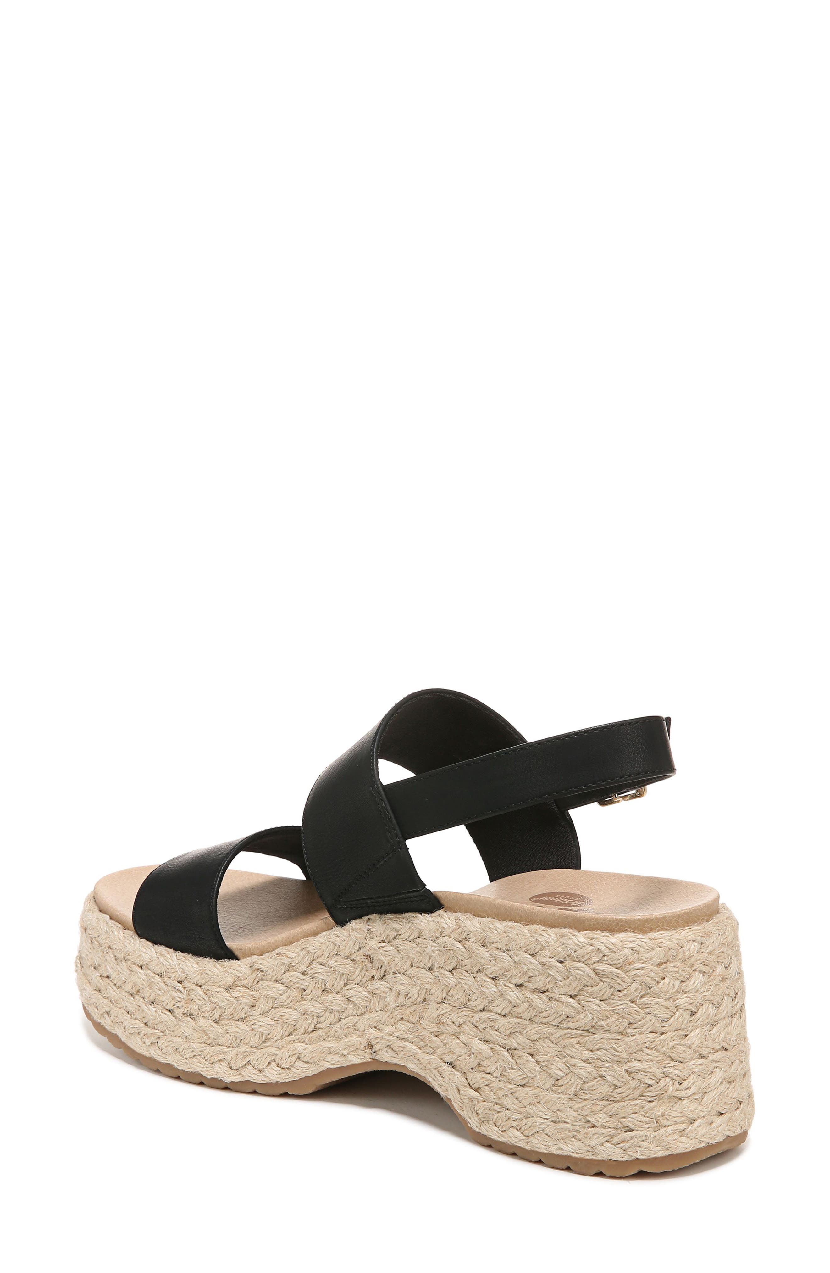 Dr. Scholl's Delaney Braided Jute Platform Sandal, Alternate, color, 