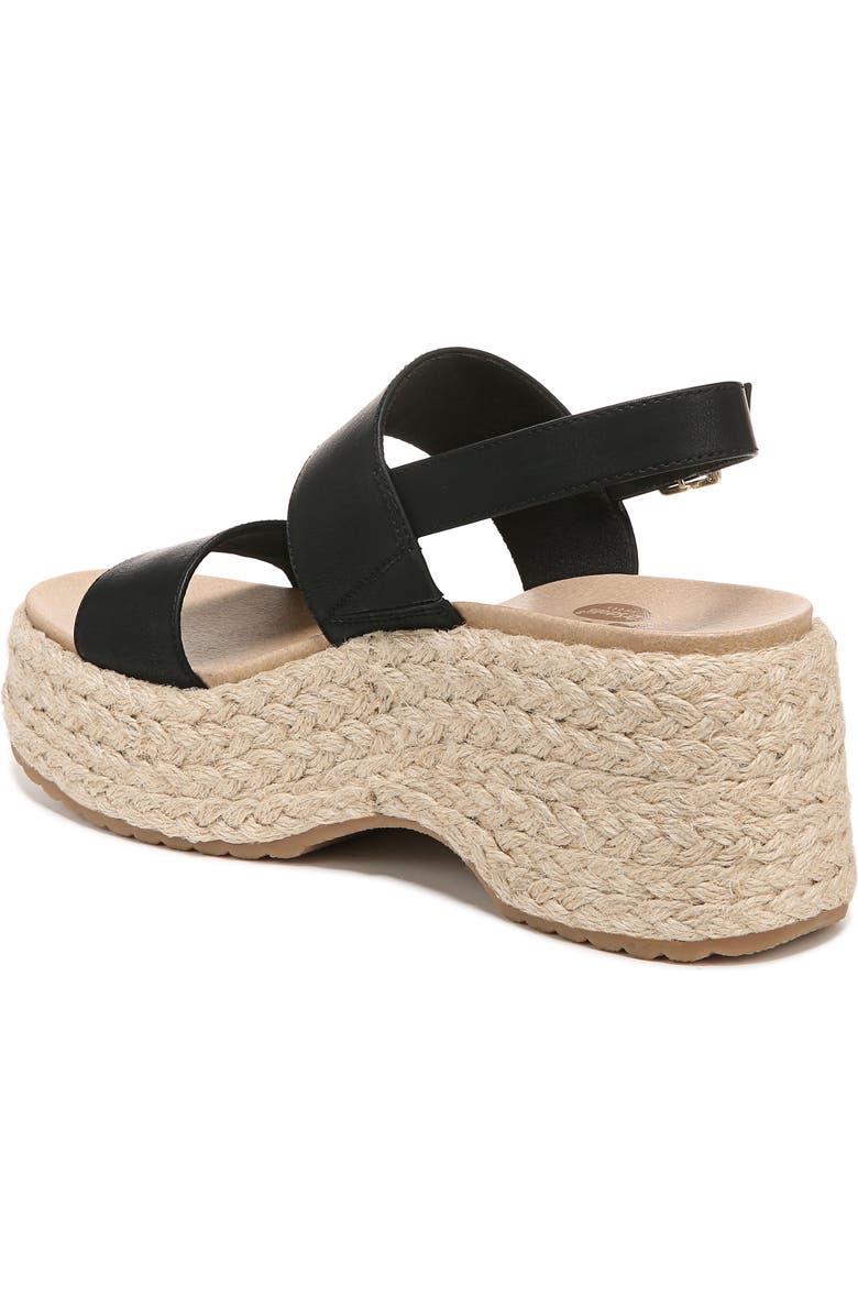 Dr. Scholl's Delaney Braided Jute Platform Sandal, Alternate, color,