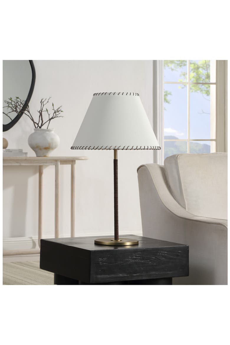 Camelia Iron Table Lamp, Alternate, color, NO COLOR