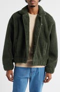 Museum of Peace & Quiet Wordmark Faux Shearling Work Jacket