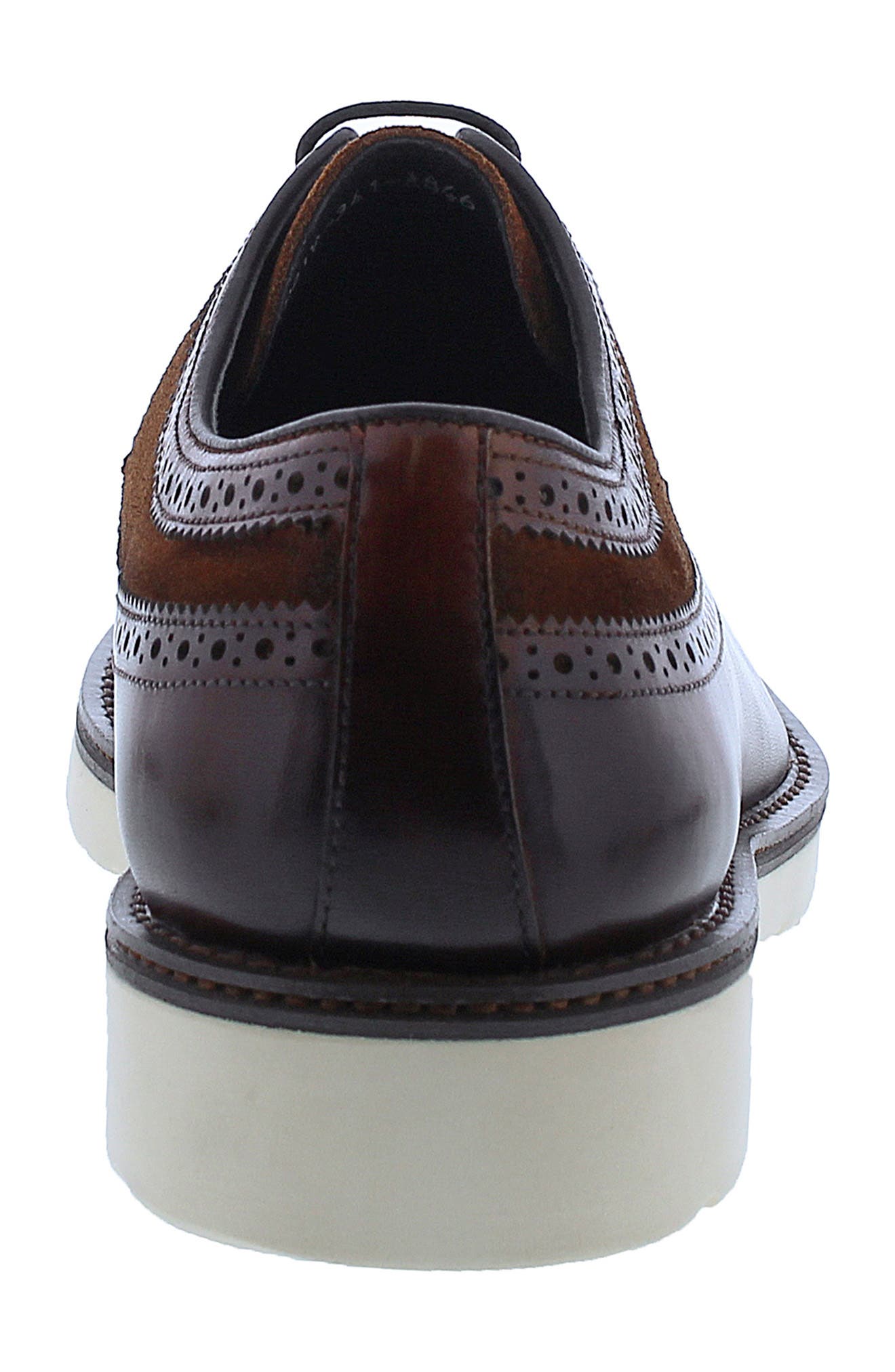 Compton Wingtip Derby, Alternate, color, COGNAC