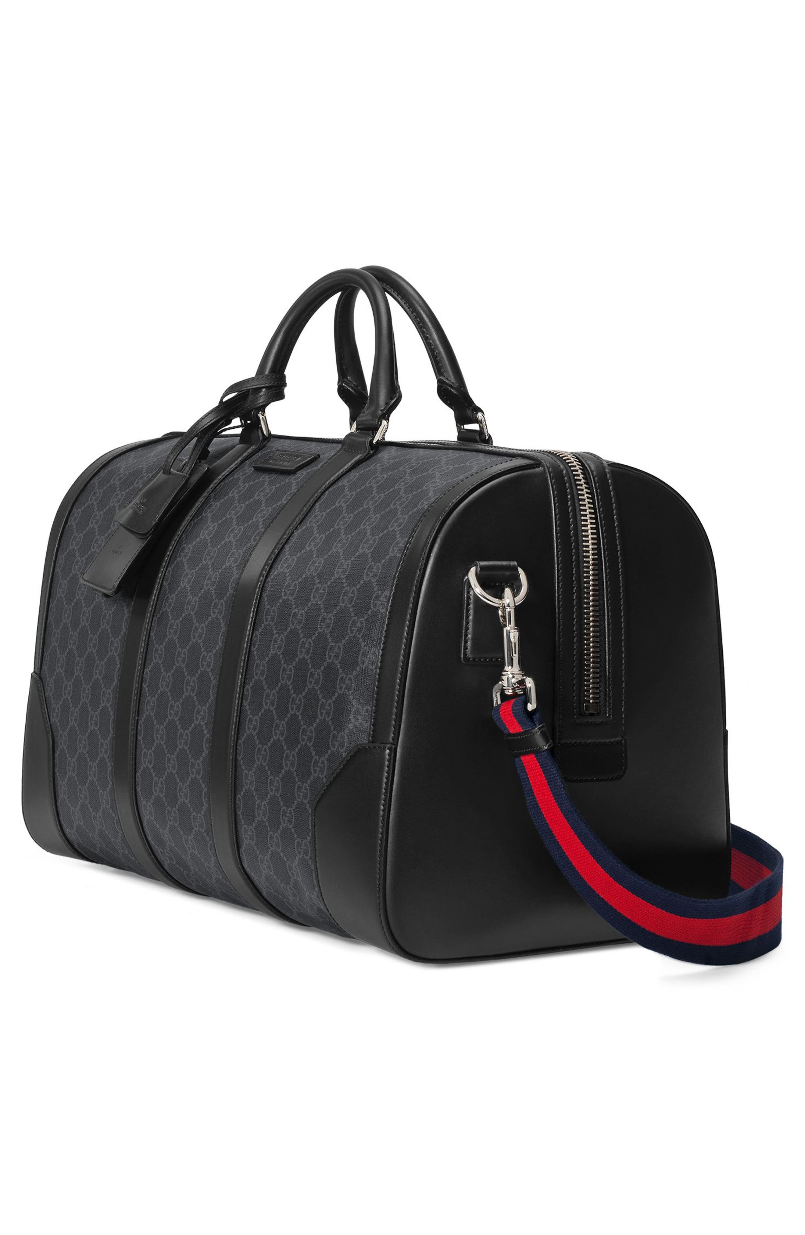 Gucci GG Supreme Duffel Bag, Alternate, color, 
