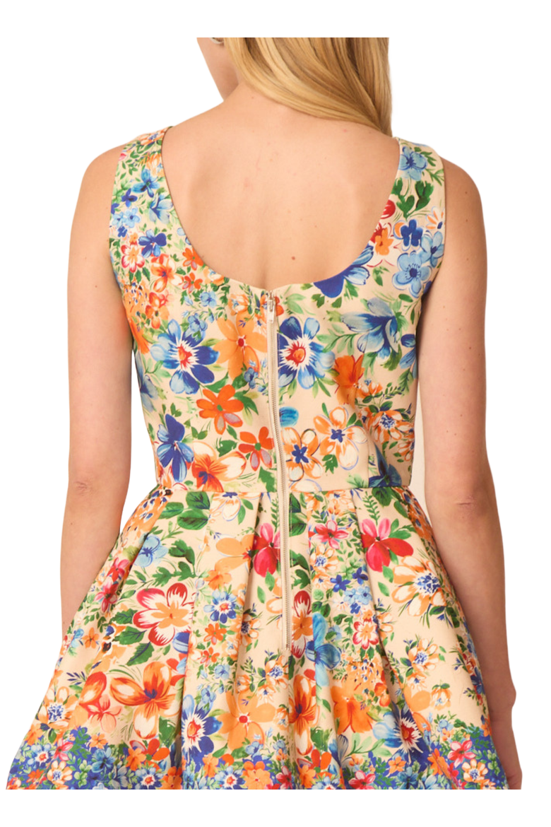 Adrianne Dress, Alternate, color, Valley of Flowers