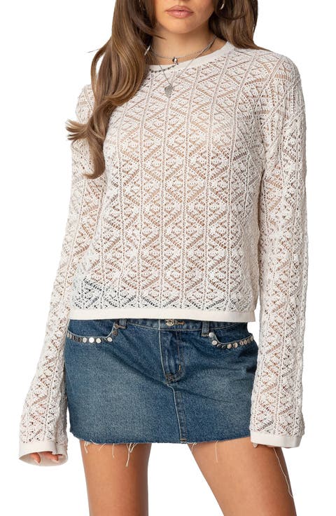 Openwork Sweater