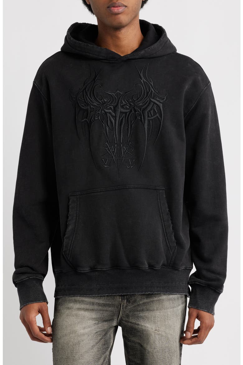 Jordan Cyber Sigilism Oversize Hoodie, Main, color, BLACK CYBER SIGILISM