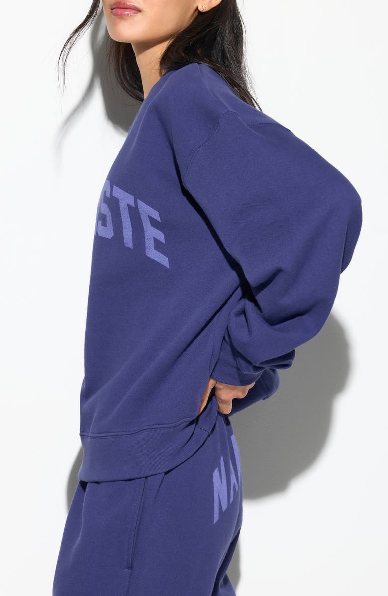 Spiritual Gangster Namaste La Brea Graphic Sweatshirt, Alternate, color, Eclipse