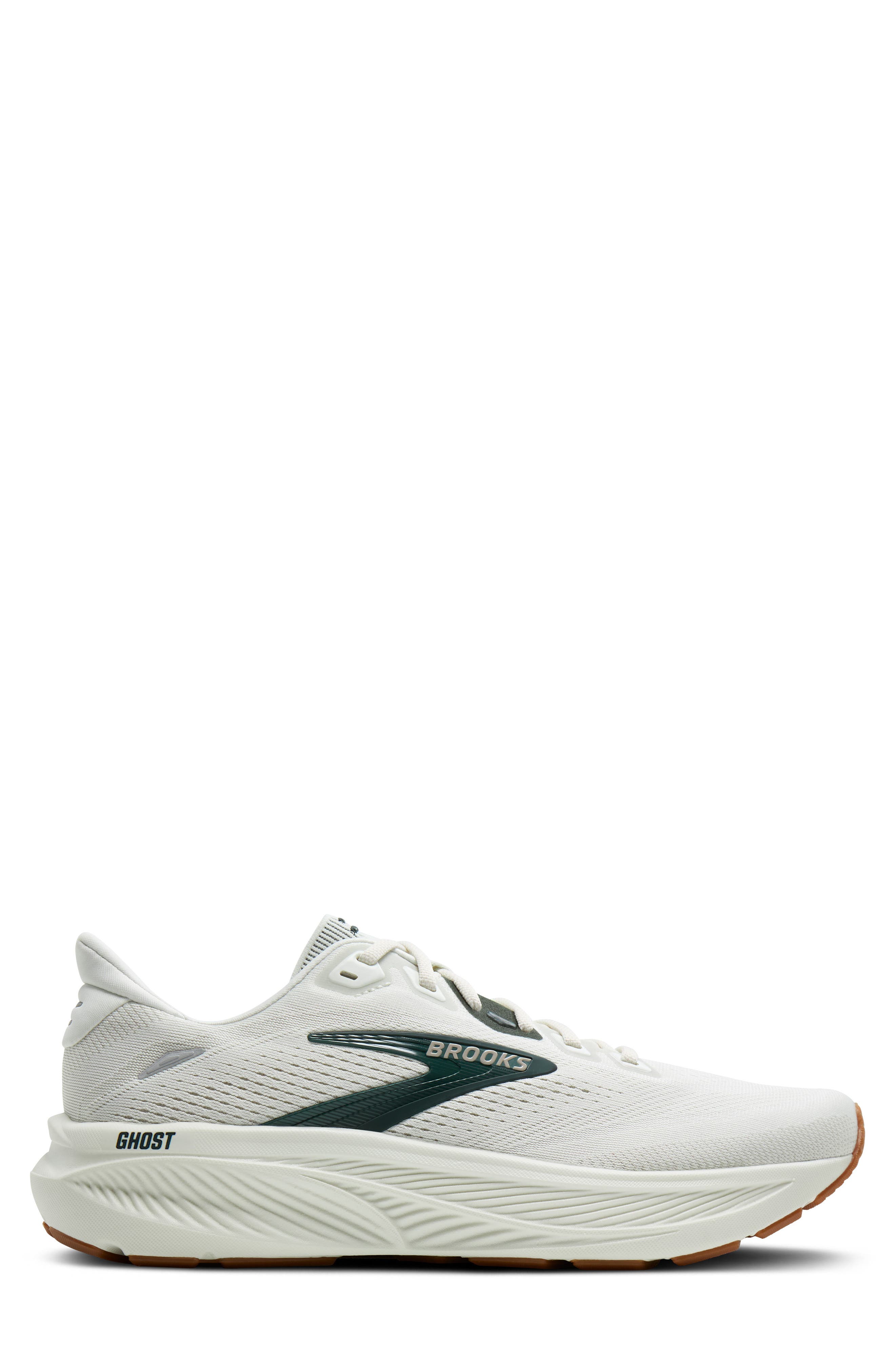 Ghost 18 Running Shoe, Alternate, color, GREY/ SPRUCE/ TAN