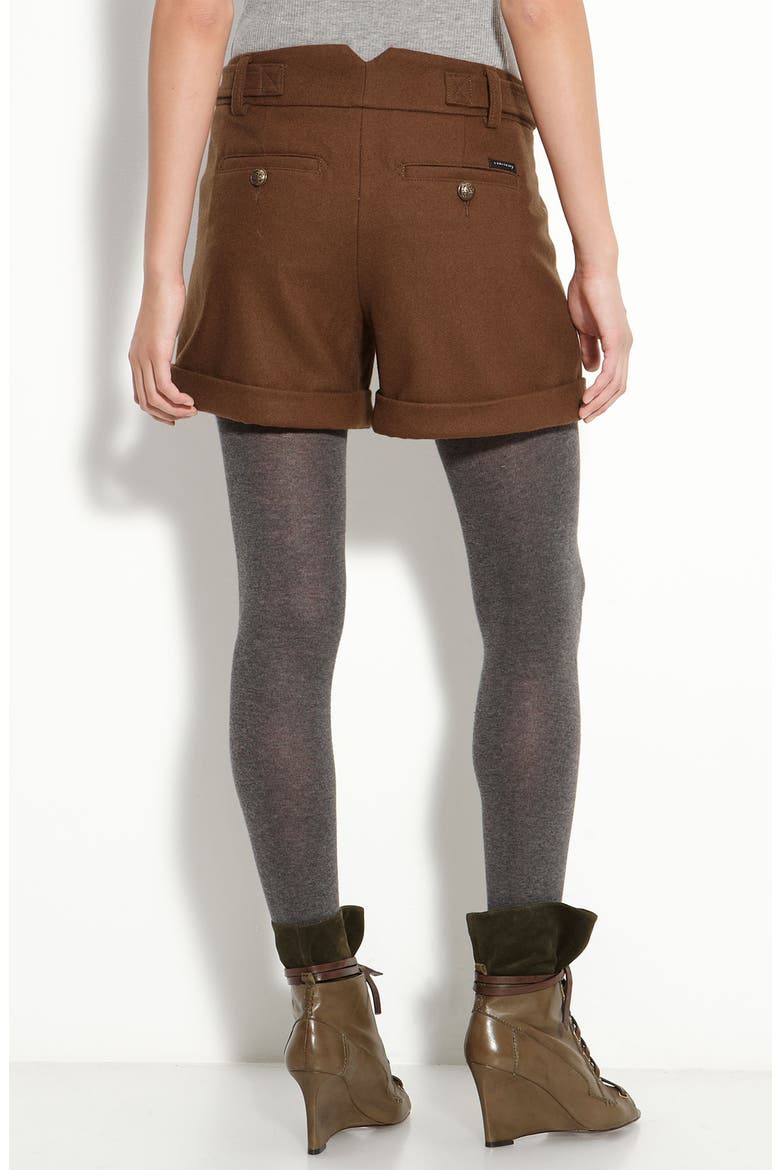 'Nolita' Shorts, Alternate, color, TOBACCO