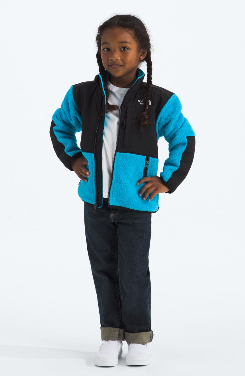 The North Face Kids' Denali Water Repellent Fleece Jacket, Alternate, color, Meridian Blue